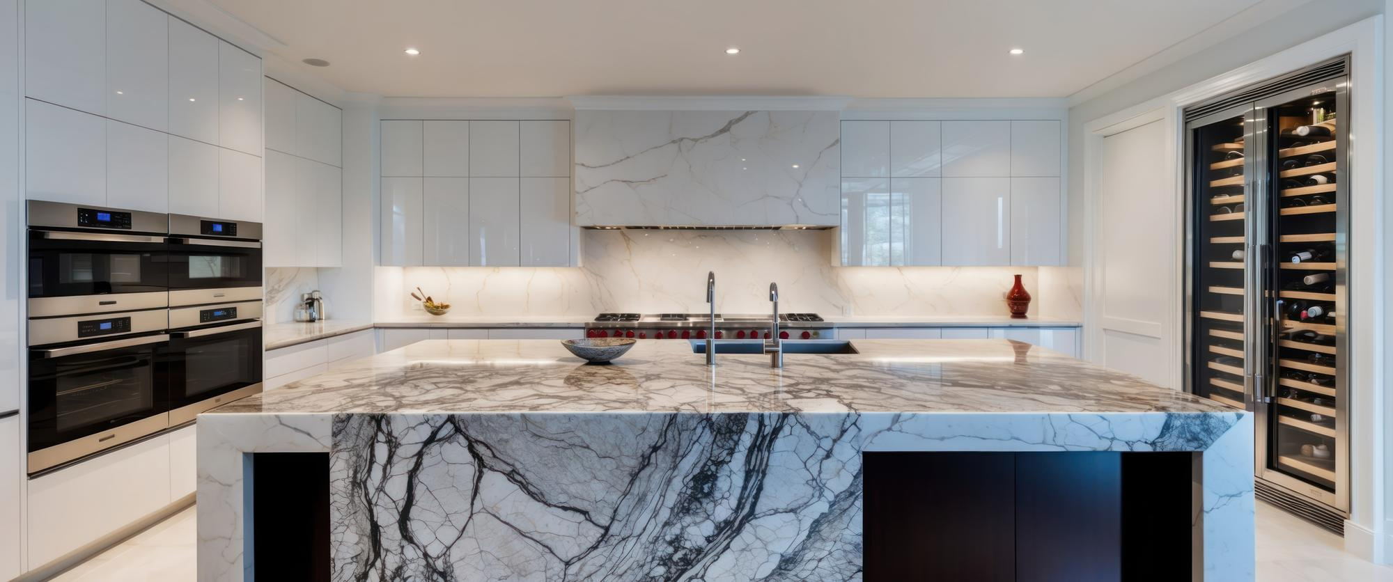 Granite countertop installation Houston TX kitchen by Olafab Cabinetry